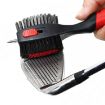 Picture of Retractable Golf Club Cleaning Brush Groove Cleaner Golf Accessories (Black)
