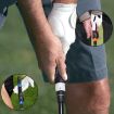 Picture of Golf Hand Grip Corrector Universal Grip Pole Cover Grip Training Exerciser For Beginners (Black)