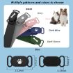 Samsung Galaxy SmartTag 2 Pet Life Waterproof Silicone Protective Case - Deep Blue Bone - 4