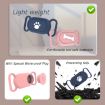 Samsung Galaxy SmartTag 2 Pet Life Waterproof Silicone Protective Case - Deep Blue Bone - 5