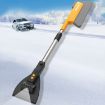 Picture of Car Multifunctional Telescopic Snow Shovel Glass Defrost De-icing Brush Winter Cleaning Tools, Spec: Light Model