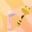 Picture of Bee Pet Comb Cats Hair Removal Knots Thinning Knife Comb (Pink)