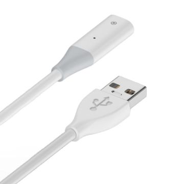 Picture of For Apple Pencil 1 USB to 8 Pin Stylus Charging Cable with Indicator Light, Length:1m (White)