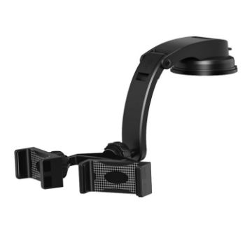 Picture of Car Dashboard Suction Cup Double Chuck Mobile Phone Holder (ZP-T1)