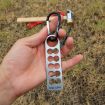 Picture of COOLCAMP CF-A207 Outdoor Camping Tent Peg Organizer Portable Stainless Steel Camping Peg Shelf, Size: 28x105mm