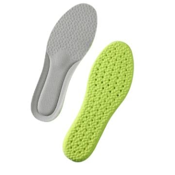 Picture of Wormwood Deodorant Running Insoles Memory Foam Breathable Orthopedic Shoes Pad, Size: 38 (Grey)