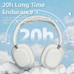 SOYTO SY-T1 Wireless Gaming Headset with Microphone - White - 3