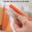 Picture of Cats And Dogs Long Hair Knotting Brush Pets Stainless Steel Detangling Comb, Size: Coarse Teeth (White)