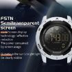 Picture of SANDA 2145 Calorie Pedometer Alarm Clock Waterproof Multifunctional Hiking Sports Shockproof Smart Watch (Black)