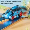 Picture of 2 In 1 Dinosaur Transforming Engineering Car Inertial Automatic Crash Toy, Color: Aircraft-Pterosaur Yellow