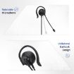 Picture of SOYTO SY227 Single-side Operator Ear Hook Headset Corded Computer Headset, Interfaces: 3.5mm