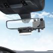 Picture of H23-8 New Multifunction Rearview Mirror Phone Holder Rotatable Retractable Phone Mount