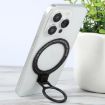 CPS-050 Adhesive MagSafe Magnetic Ring Phone Holder - Black - 6