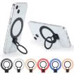 CPS-050 Adhesive MagSafe Magnetic Ring Phone Holder - Black - 7