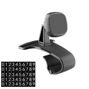 Picture of Magnetic Mobile Phone Car Holder Dashboard Parking Number Plate (X1+Q3)