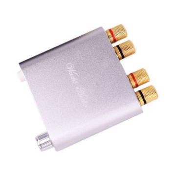 Picture of 100W+100W Bluetooth Audio Digital Amplifier Board Module AUX USB External Sound Card (Silver)
