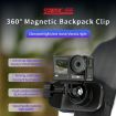 STARTRC 360 Degree Rotation Backpack Clip Magnetic Suction Mount - 2