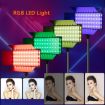 Picture of 640+95 LEDs RGB Adjustable Live Shooting Fill Light Phone SLR Photography Lamp, EU Plug, Spec: 14 inch