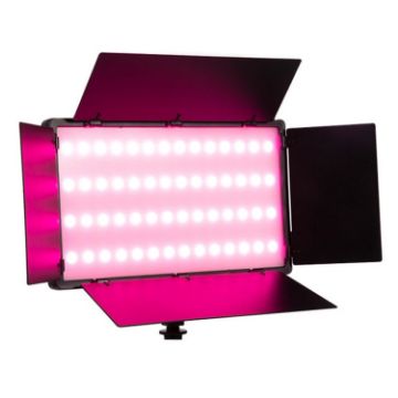Picture of 280+52 LEDs RGB Adjustable Live Shooting Fill Light Phone SLR Photography Lamp, EU Plug, Spec: 10 inch