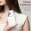 Vivo X80 Pro Transparent Plating Phone Case - Silver - 3