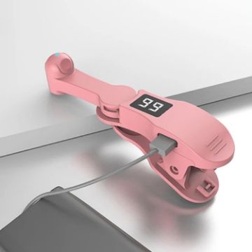 Picture of B-02 Cell Phone Screen Clicker Intelligent Plug-in Physical Connecting Point Device Living Equipment (Pink)