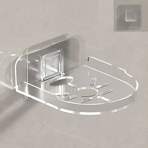 Wall Mounted Camera Bracket Surveillance Rack Shelf Transparent - 1