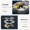 Picture of Portable Mini Compartmentalized Sealed Pill Box Weekly Morning And Evening Pill Capsule Dispensing Box, Style: 4 Grids Gray
