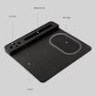 10W Wireless Charging Bamboo Mouse Pad with Phone Holder - 5