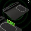 10W Wireless Charging Bamboo Mouse Pad with Phone Holder - 6