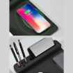 10W Wireless Charging Bamboo Mouse Pad with Phone Holder - 9
