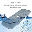 Picture of Kitchen Bath Faucet Silicone Drain Mat Sink Splash Proof Silicone Pad (Black)