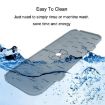 Picture of Kitchen Bath Faucet Silicone Drain Mat Sink Splash Proof Silicone Pad (Gray)