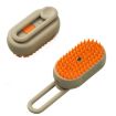 Picture of Pet Electric Spray Comb Rechargeable Cat Steamy Grooming Brush Cleaning Tool (Coffee)