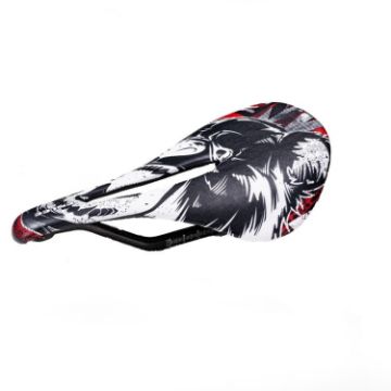 ENLEE E-ZD412 Carbon Fiber Bicycle Saddle - Devil Style - 1