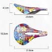 ENLEE E-ZD412 Carbon Fiber Bicycle Saddle - Devil Style - 5
