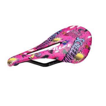 ENLEE E-ZD412 Carbon Fiber Bicycle Saddle - Mountain Bike Seat - 1