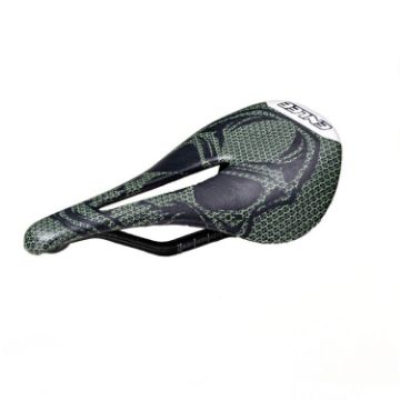 Picture of ENLEE E-ZD412 Bicycle Carbon Fiber Cushion Outdoor Riding Mountain Bike Saddle, Style: Skull