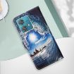 Motorola Edge 40 Neo Leather Phone Case - Waves And Sun - 2