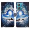 Motorola Edge 40 Neo Leather Phone Case - Waves And Sun - 3