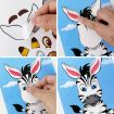 Picture of Face Changing Stickers Early Learning DIY Puzzle Stickers Toys (Princess)
