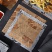 Deli Greaseproof Paper Baking Wrapping Paper 500 Sheets - 25 x 25cm Brown - 2