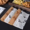 Deli Greaseproof Paper Baking Wrapping Paper 500 Sheets - 22 x 22cm Brown - 3