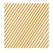 Picture of 100sheets/Pack Striped Baking Greaseproof Paper Food Placemat Paper, size: 30x30cm (Orange)