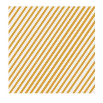 Picture of 100sheets/Pack Striped Baking Greaseproof Paper Food Placemat Paper, size: 30x30cm (Orange)