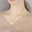 Zodiac Signs Diamond Necklace - Aries Silver - 2