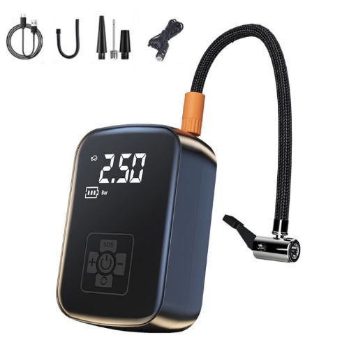 Picture of Car Portable Electric Tire Inflator Pump, Model: Wireless Dual Use