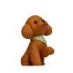 Picture of Warm Color Teddy Series Beckoning Figure Gardening Decoration Car Ornaments (Light Coffee)