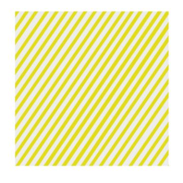 Picture of 100sheets/Pack Striped Baking Greaseproof Paper Food Placemat Paper, size: 30x30cm (Yellow)