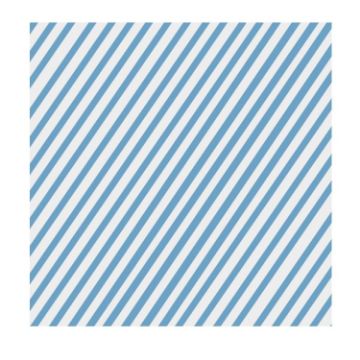 Picture of 100sheets/Pack Striped Baking Greaseproof Paper Food Placemat Paper, size: 30x30cm (Blue)