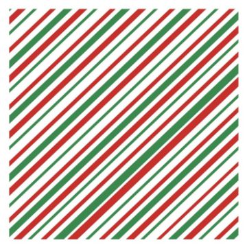 Picture of 100sheets/Pack Striped Baking Greaseproof Paper Food Placemat Paper, size: 30x30cm (Red Green)